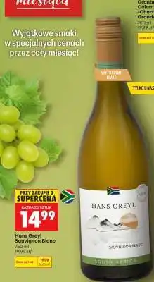 Biedronka HANS GREYL SAUVIGNON BLANC oferta