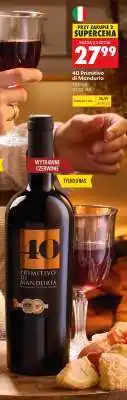 Biedronka 40 Primitivo Di Manduria oferta