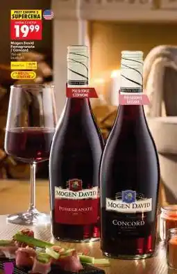 Biedronka Mogen David / Concord lub Pomegranate oferta