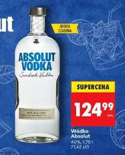 Biedronka Wódka Absolut oferta