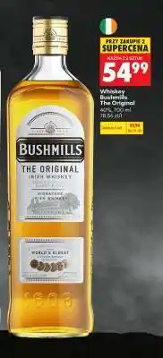 Biedronka WHISKEY BUSHMILLS THE ORIGINAL oferta