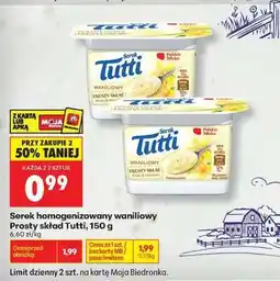 Biedronka Serek Tutti oferta