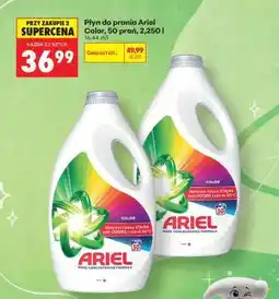 Biedronka Płyn do prania Ariel Color, 50 prań, 2,250 l oferta