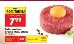 Biedronka Tatar wołowy Kraina Mięs 200 g oferta