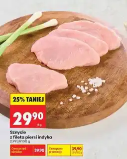 Biedronka Szycle z fileta piersi indyka oferta
