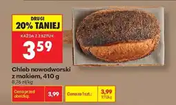Biedronka Chleb nowodworski z makiem, 410 g oferta