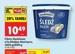 Biedronka Filety śledziowe a'la Matjas Marinero 1200 g / 600 g oferta