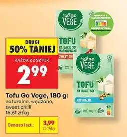 Biedronka Tofu Go Vege, 180 g oferta