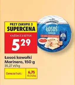 Biedronka Łosoś kawałki Marinero, 150 g oferta