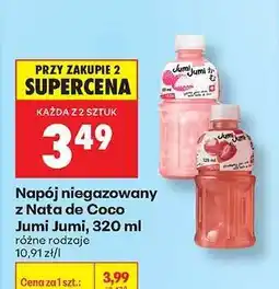 Biedronka Napój niegazowany z Nata de Coco Jumi Jumi, 320 ml oferta