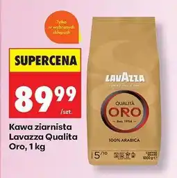 Biedronka Kawa ziarnista Lavazza Qualita Oro 1 kg oferta