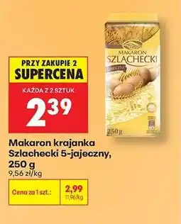 Biedronka Makaron krajanka Szlachecki 5-jajeczny, 250 g oferta