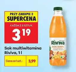Biedronka Sok multiwitamina Riviva, 1 l oferta
