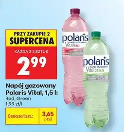 Biedronka Napój gazowany Polaris Vital, 1,5 l oferta