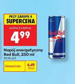 Biedronka NAPÓJ ENERGETYCZNY RED BULL 250 ML oferta
