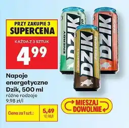 Biedronka Napoje energetyczne Dzik, 500 ml oferta
