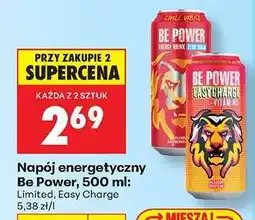 Biedronka Napój energetyczny Be Power, 500 ml oferta