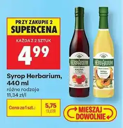 Biedronka Syrop Herbarium 440 ml oferta