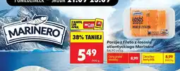 Biedronka Porcje z fileta z łososia atlantyckiego Marinero oferta