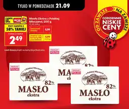 Biedronka Masło Ekstra z Polskiej Mleczarni oferta