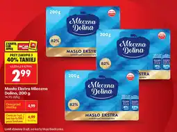 Biedronka Masło Ekstra Mleczna Dolina oferta