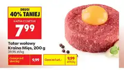 Biedronka Tatar wołowy Kraina Mięs oferta
