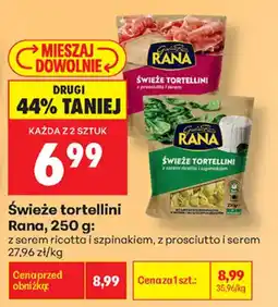 Biedronka Świeże tortellini Rana oferta