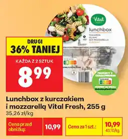 Biedronka Lunchbox z kurczakiem i mozzarella Vital Fresh oferta