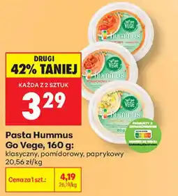 Biedronka Pasta Hummus Go Vege oferta