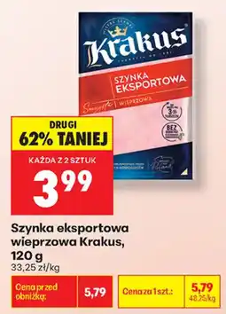Biedronka Szynka eksportowa wieprzowa Krakus oferta