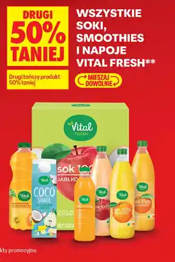 Biedronka Soki, smoothies i napoje Vital Fresh oferta