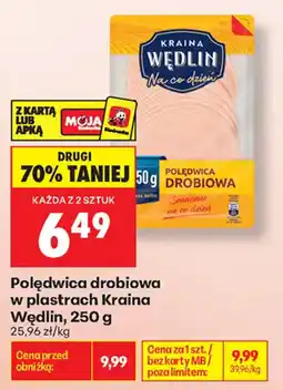 Biedronka Polędwica drobiowa Kraina Wędlin oferta