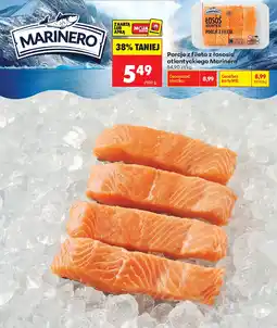 Biedronka Porcje z Fileta z Łosośia Atlantycki Marinera oferta