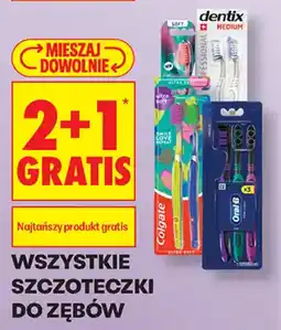 Biedronka Szczoteczki do zębów oferta