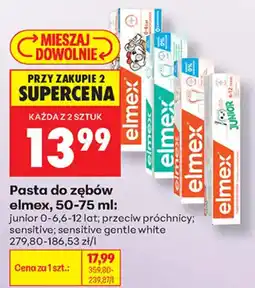 Biedronka Pasta do zębów elmex oferta