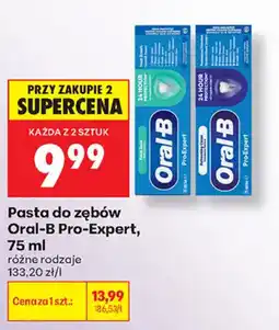 Biedronka Pasta do zębów Oral-B Pro-Expert oferta