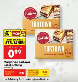Biedronka Margaryna Tortowa Bakello oferta