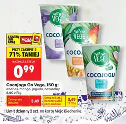 Biedronka Cocojogu Go Vege oferta