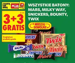 Biedronka Batony Mars, Milky Way, Snickers, Bounty, Twix oferta