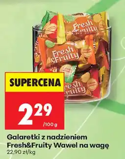 Biedronka Galaretki z nadzieniem Fresh&Fruity Wawel oferta