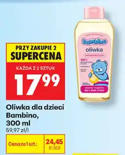 Biedronka Oliwka dla dzieci Bambino oferta