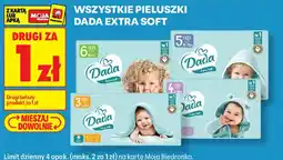 Biedronka Wszystkie pieluszki Dada Extra Soft oferta