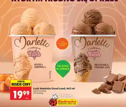 Biedronka Lody Marletto Good Lood oferta