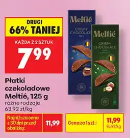 Biedronka Płatki czekoladowe Meltié oferta