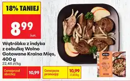 Biedronka Wątróbka z indyka z cebulką Wolno Gotowane Kraina Mięs oferta
