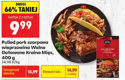 Biedronka Pulled pork szarpana wieprzowina Wolno Gotowane Kraina Mięs oferta