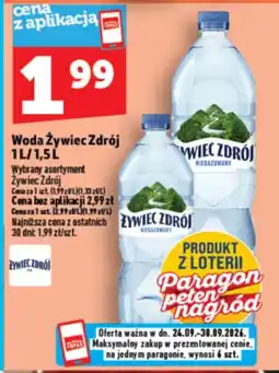 Topaz Express Woda Żywiec Zdrój oferta