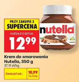 Biedronka Krem do smarowania Nutella oferta