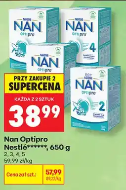 Biedronka Nan Optipro Nestle oferta
