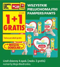 Biedronka Pieluchomajtki Pampers oferta